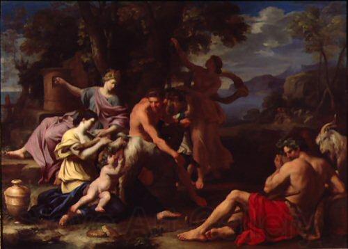 Nicolas Chaperon The Nurture of Jupiter France oil painting art